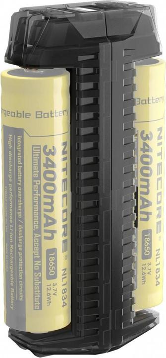 Produktbild Nitecore SC2 Schnelladegerät 3A (1 Stk., 14500, 16340, 18650, AA, AAA, AAAA, Ladegerät inkl. Akku)