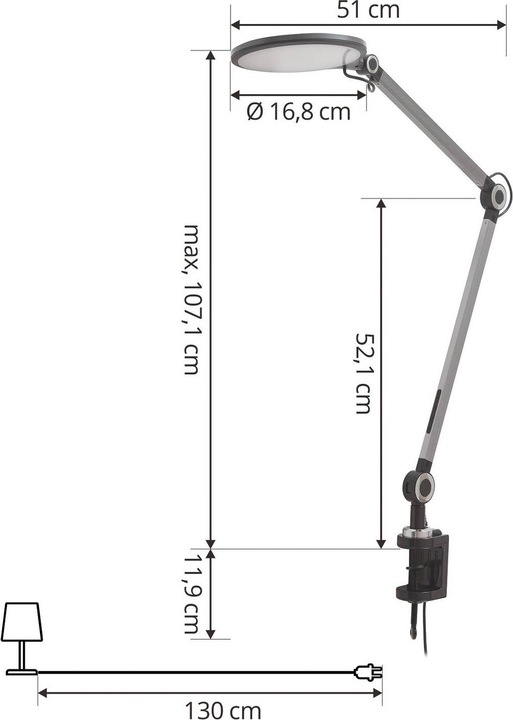 Produktbild Lindby Nyxaris (620 lm)