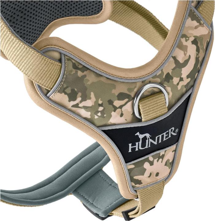 Produktbild Hunter Geschirr Camouflage Divo für Hunde Beige S (S, Hund, Allgemein)