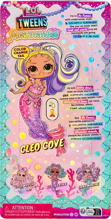 Image du produit L.O.L. Surprise! MERMAID Havfruedukke - Cléo Cove