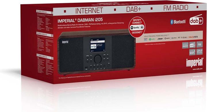 Actual product image Imperial Dabman i205 (Web radio, DAB+, FM, Bluetooth, Wi-Fi)