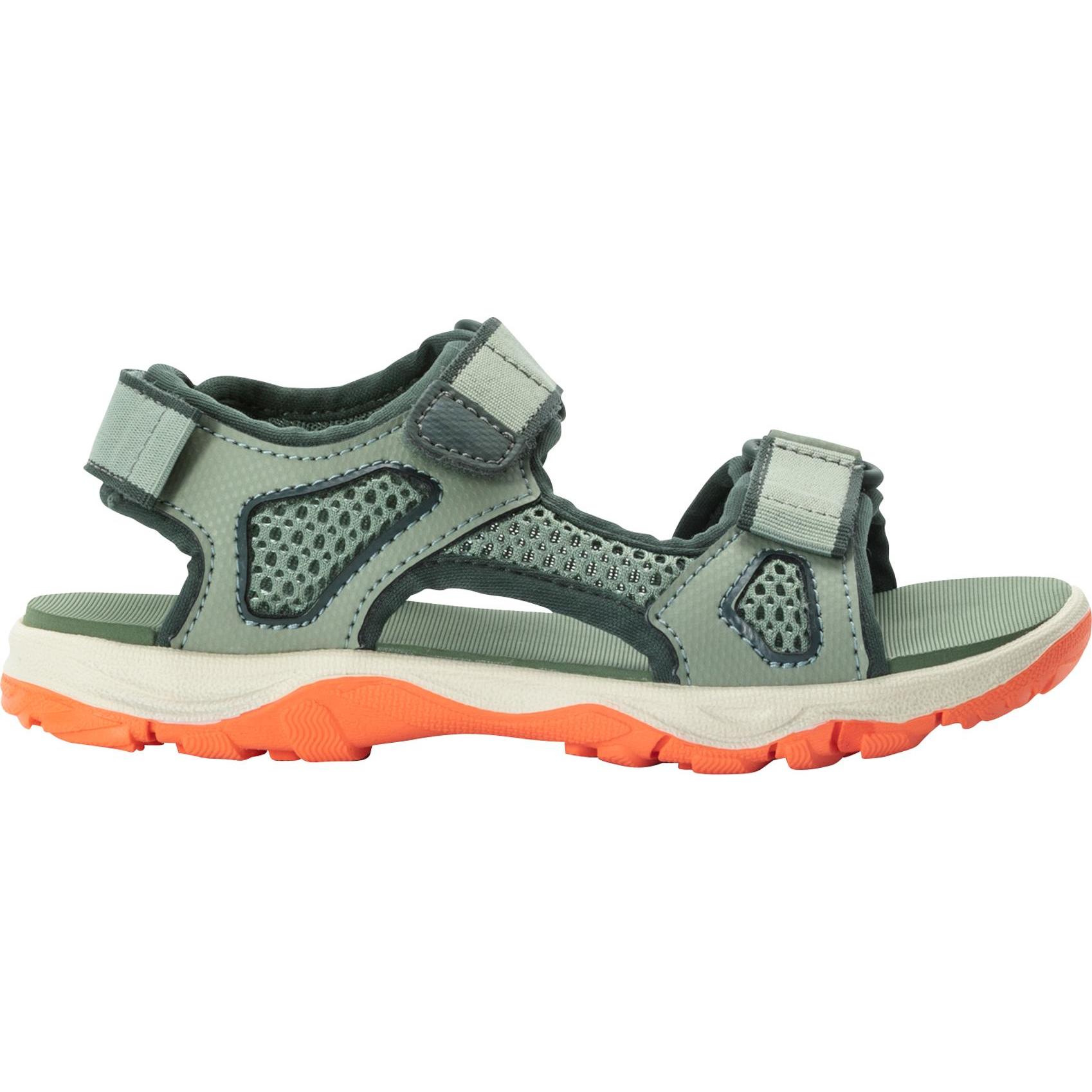 Jack Wolfskin, Unisex, Sandalen, Kid's Taraco Beach Sandal, Grün, (36)