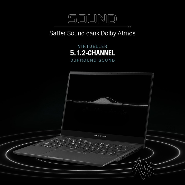 Actual product image ASUS Rog Flow X13 Flip (13.40", AMD Ryzen 7 6800HS, 16 GB, 512 GB, CH)