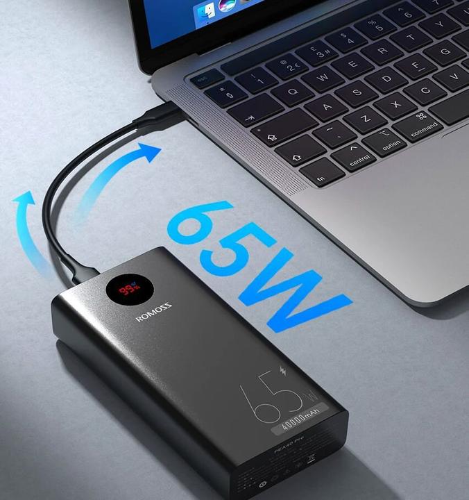 Actual product image Romoss PEA40 Pro (40000 mAh, 65 W, 65 Wh)