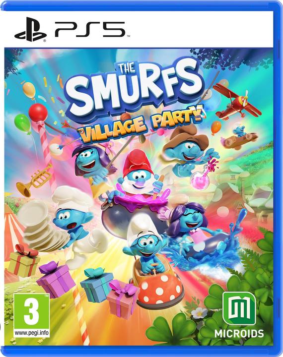 Immagine prodotto Microids I Puffi: Festa al villaggio (PS5, DE)