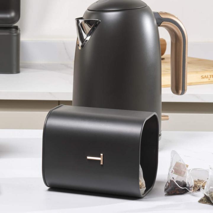 Actual product image Salter BW13729EU7 Pebble 3-Piece Canister Set Charcoal (1.40 l)