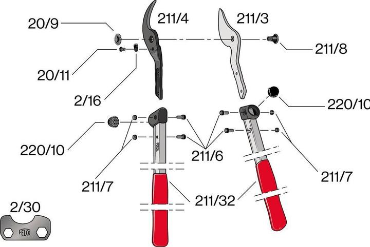 Image du produit Felco 211-50 Élagueur 50 cm