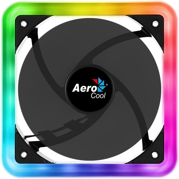 Actual product image AeroCool Edge 14 LED fan, RGB (140 mm, 1 x)
