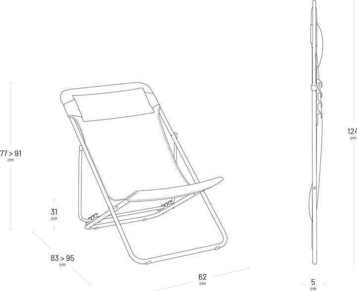 Actual product image Lafuma Maxi Transat (76 cm)