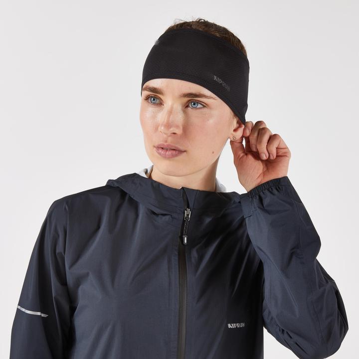 Kiprun Bandeau running chaud adulte - warm+ V2 noir