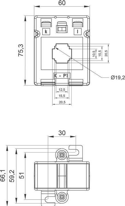 Produktbild Siemens Current Transformer, 150/5 A, 2.5 VA