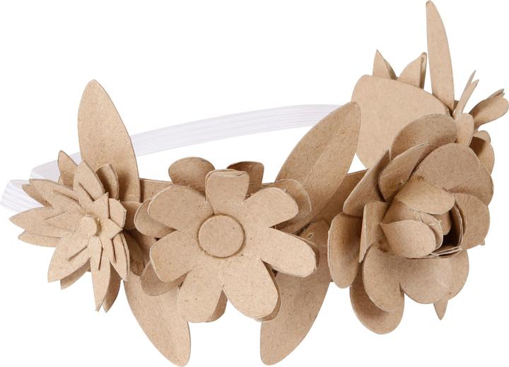 Actual product image Décopatch Paper mache flower wreath