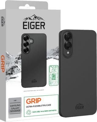 Produktbild Eiger flexibles TPU-Case Grip Case GRS black (Samsung Galaxy S25, Samsung Galaxy S25 Edge)