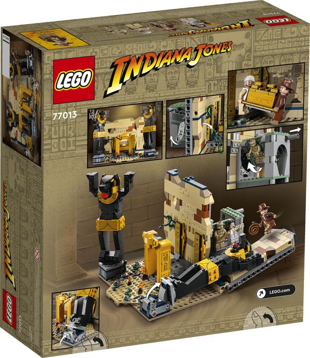 Actual product image LEGO Indiana Jones End-Of-Live Set Flucht aus dem Grabmal - 77013 NEU! Teile 600x