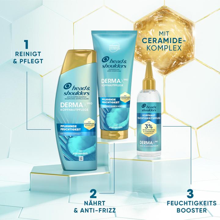 Productafbeelding Head & Shoulders Derma x Pro Leave-In Serum Hoofdhuid Hydraterend Haarserum (145 ml)