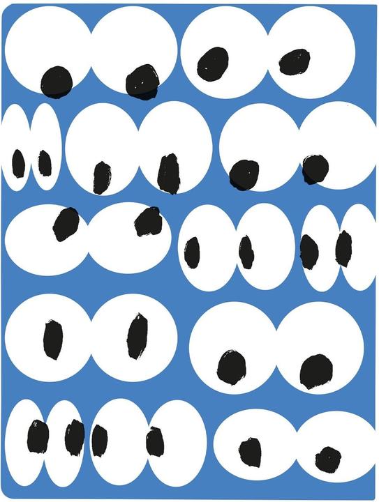 Nuuna Graphic L, Eyes On You (165 x 220 mm, Dotted, Soft cover)