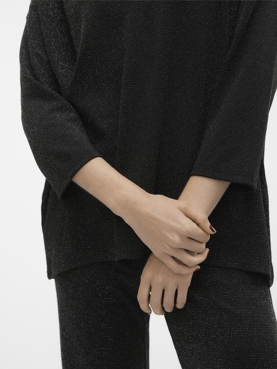 Actual product image Vero Moda VMKANVA 3/4 V-NECK TOP JRS GA (L)