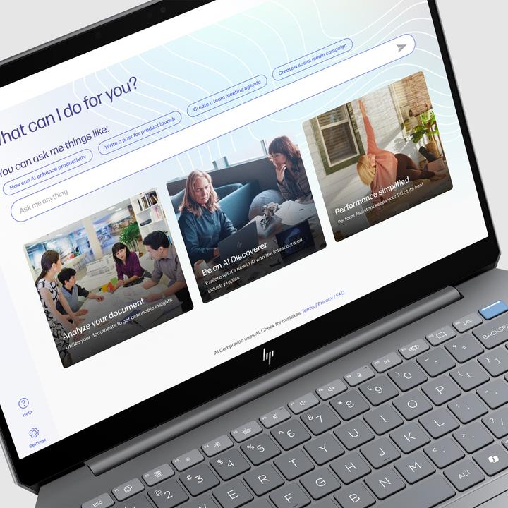 Productafbeelding HP OmniBook Ultra 14-fe0094ng Notebook 14"" (35,6cm) (14", AMD Ryzen AI 9 365, 16 GB, 1000 GB, NL)