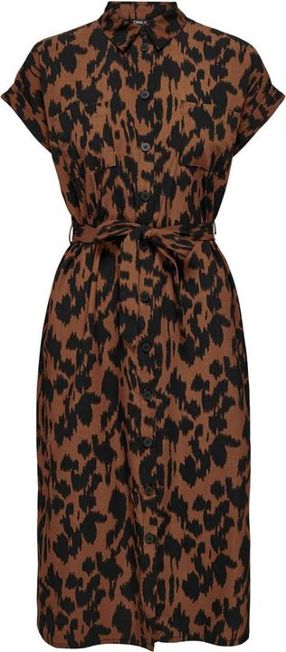 Image du produit Only Robe chemisier avec ceinture à nouer (36)