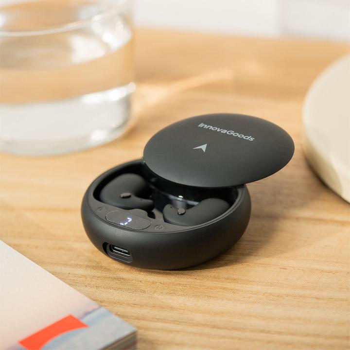 Produktbild InnovaGoods Unsichtbare Mini-Schlafkopfhörer Sonighty (NC, 4.50 h, Kabellos)