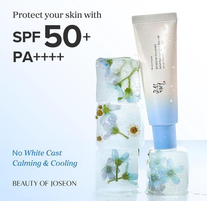 Actual product image Beauty of Joseon Relief Sun Aqua Fresh + B5 (Sun cream face, SPF 50+, 50 ml)