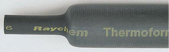 TE Connectivity Heat Shrink Tubing, Black 5 mm Sleeve Dia. x 1.2m Length 2:1 Ratio, ZHTM Series, 3... 5mm, Schwarz