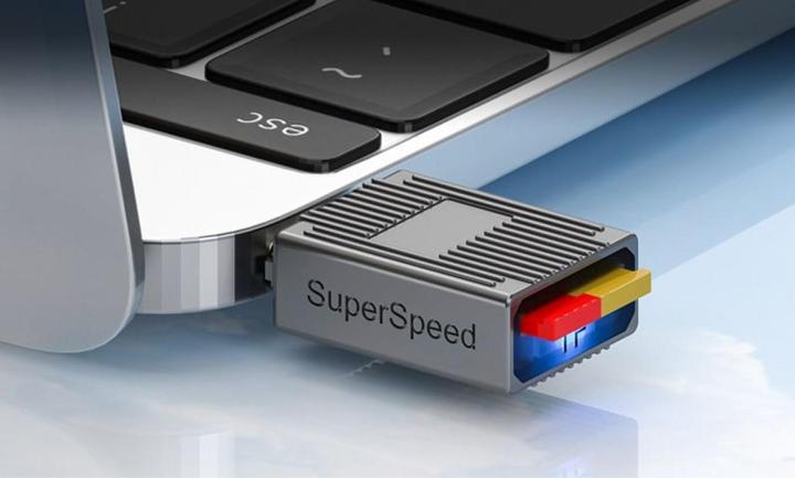 Image du produit PowerGuard SD-Travel-Mobile Adaptateur de lecteur de cartes USB-C vers MicroSD (USB-C)