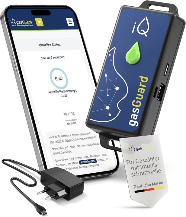 Actual product image Beulco iQ gasGuard with universal interface gas sensor