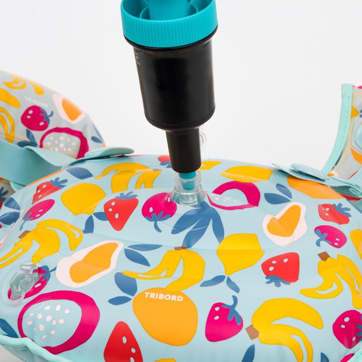 Image du produit Nabaiji Brassards ceinture évolutifs de piscine Enfant 15-30kg - Tiswim allnuts bleu