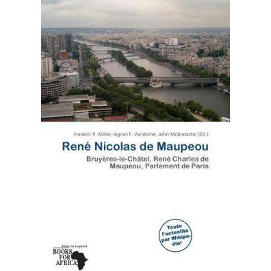 René Nicolas de Maupeou, Fachbücher von John McBrewster, Agnes F. Vandome, Frederic P. Miller