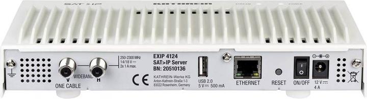Produktbild Kathrein EXIP 4124 SAT to IP-Server (DVB-S2)