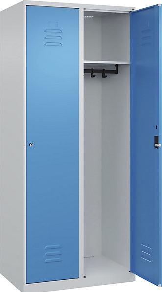 Light blue RAL 5012, Light grey RAL 7035