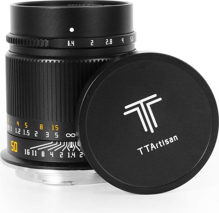 Immagine prodotto TTArtisan 50 mm F1.4 Canon RF (Canon RF, Full frame)