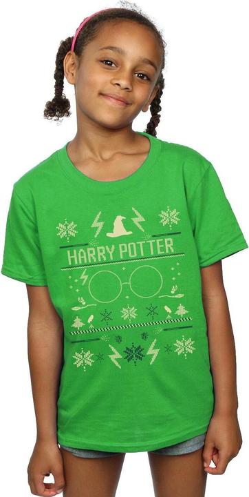 Produktbild Christmas Pattern TShirt Mädchen (152, 158)