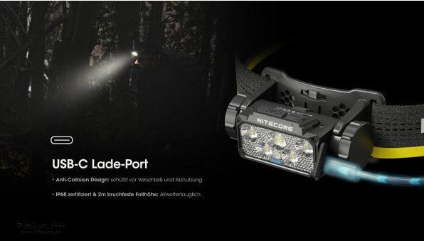 Produktbild Nitecore HC60 UHE (1600 lm)