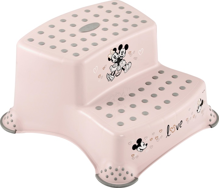 Actual product image keeeper kids step stool igor "Minnie", nordic-pink