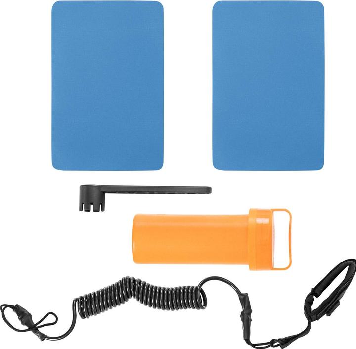 Actual product image Gymrex Inflatable paddle board - inflatable - 125 kg - blue - double chamber - 333 x 82 x 12 cm (10'6")