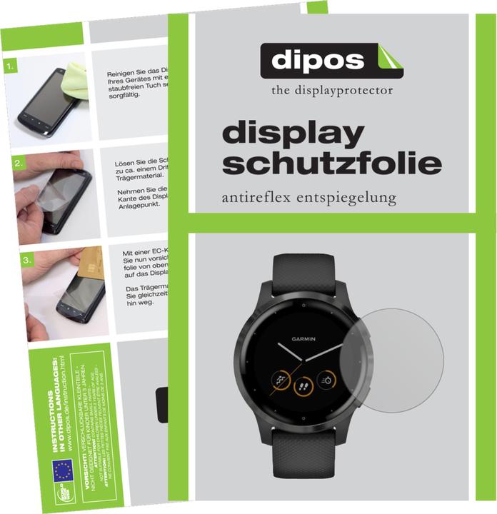 Dipos Displayschutzfolie Antireflex (vivoactive 4S)