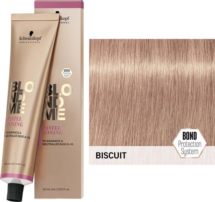 Produktbild Schwarzkopf Blondme - Pastel Toning Biscuit (T-Biscuit)