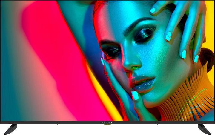 Actual product image Kiano EleganceTV 4K UHD 50 127 cm 50" Ultra HD Smart TV Wi-Fi Black - Flat Screen (50", LCD, 4K)