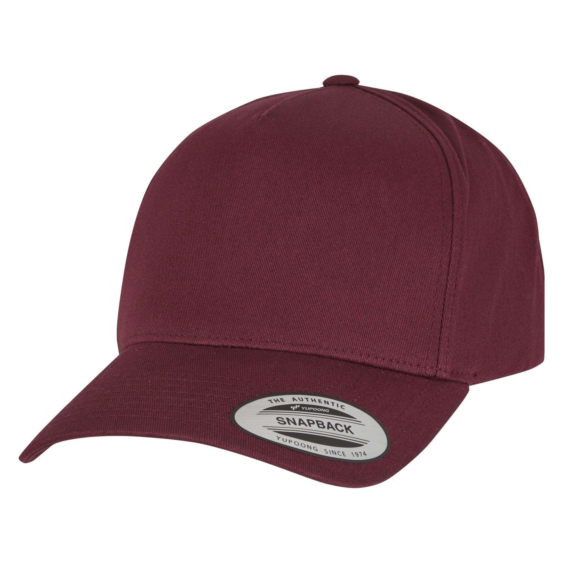 Flexfit, Unisex, Cap, 5-Panel Curved Classic Snapback - 8934, Schwarz, Braun, (One Size)