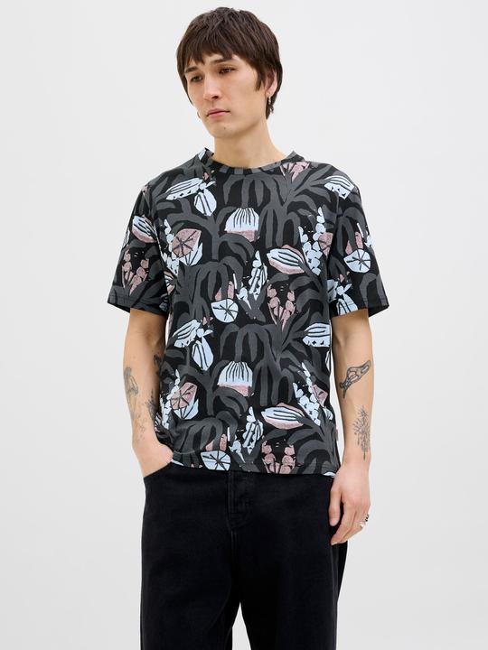 Actual product image Jack & Jones All Over Print Rundhalsausschnitt T-shirt T-shirt (L)