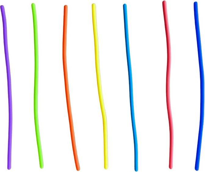 Produktbild Alldoro Fidget Sensorik Ball (inkl. 16 felxiblien Silikon-Schnüren)