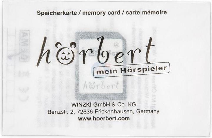Produktbild Hörbert 4 GB SDHC Schwiizerdütschi Spichercharte Edelweiss (Schweizerdeutsch)