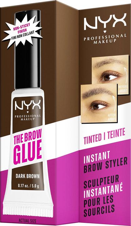 Image du produit NYX Professional Make-Up The Brow Glue (04 Dark Brown)