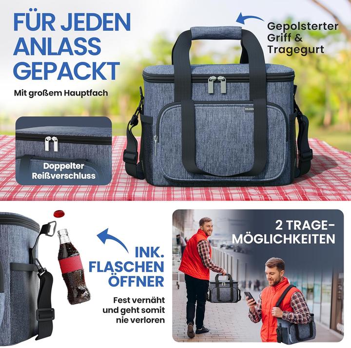 Actual product image Heldenwerk Foldable cooler bag (20 l)