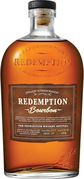 Actual product image Redemption Whiskey Bourbon whisky (Bourbon, 1 x 75 cl)