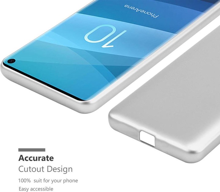 Produktbild Cadorabo TPU Matt Metallic Cover (Samsung Galaxy S10)