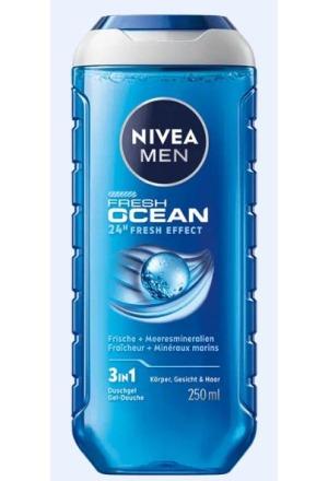 Actual product image NIVEA MEN Men Pflegedusche Fresh Ocean (n) 250 ml (250 ml)