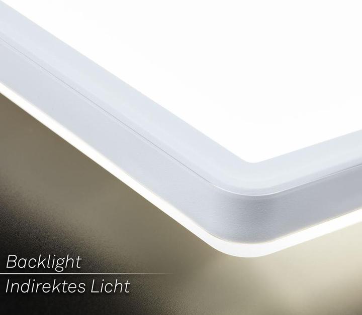 Immagine prodotto Briloner SLIM CASE Ultraflache LED Deckenleuchte im Cut-Case - Weiss (3000 lm)